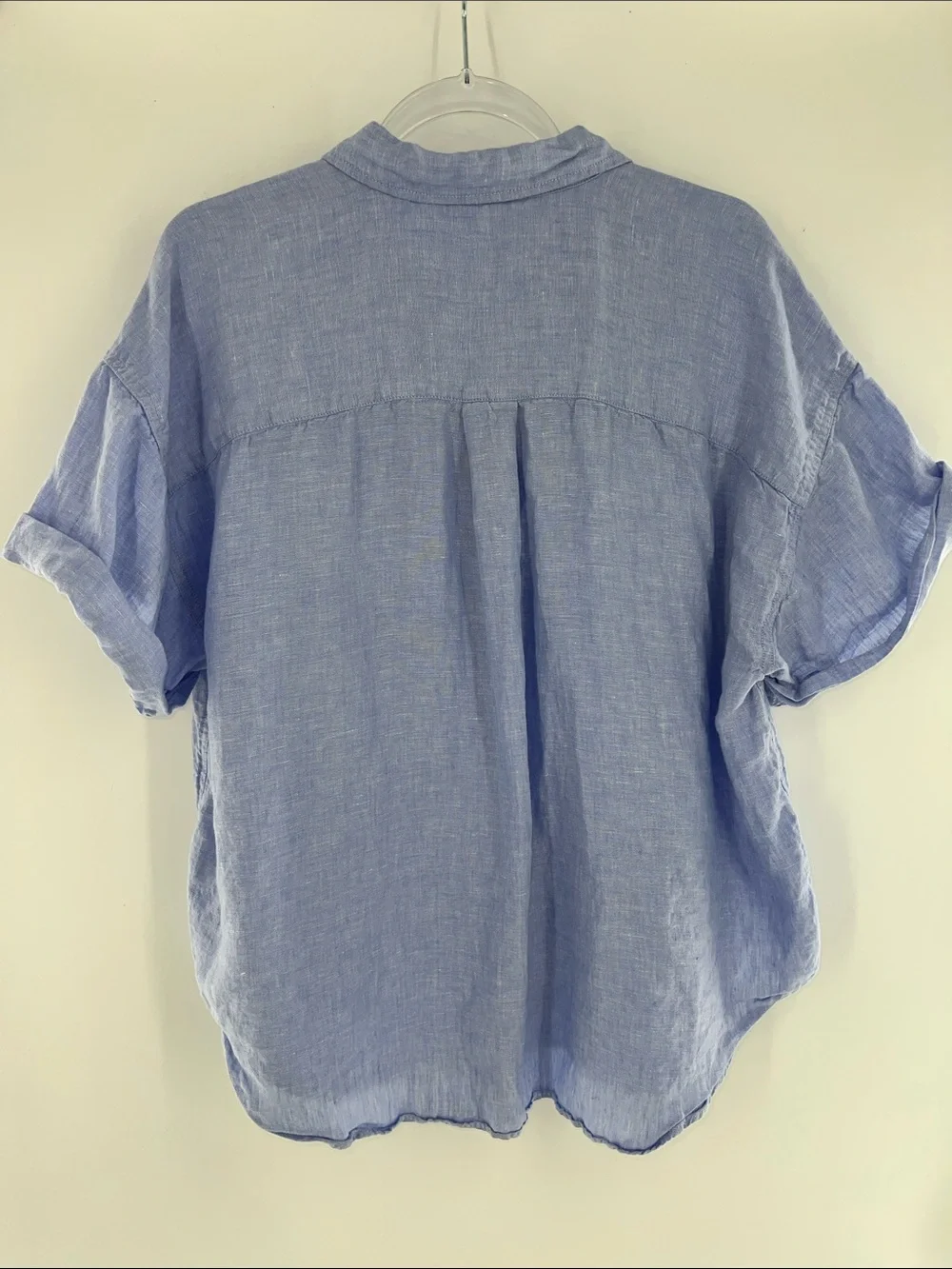 J. Crew Baird McNutt Irish Linen Shirt‎ lightweight casual resort vacation XL